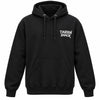 TAVERNSHACK - HOODIE NOIR - CORNICHON - TVK23 - PRINT BLANC