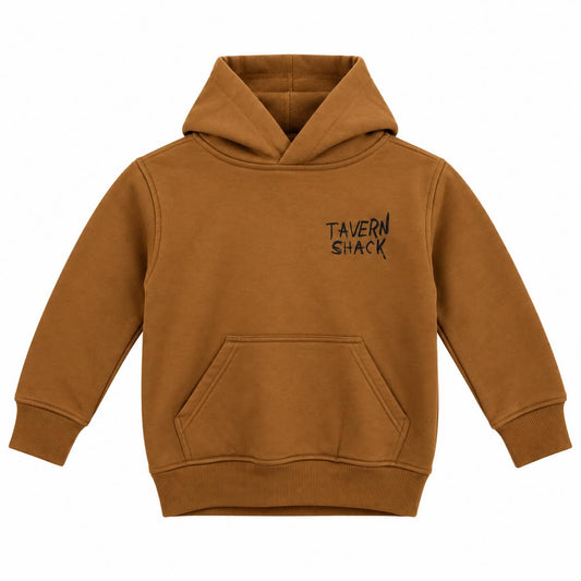 TAVERNSHACK - HOODIE CARAMEL - COW-BOY - PRINT 2 COULEURS