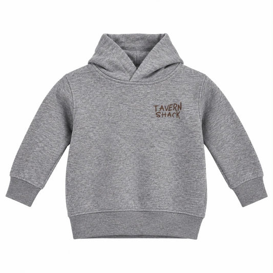 TAVERNSHACK - HOODIE GRIS - COW-BOY - PRINT 2 COULEURS