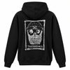 TAVERNSHACK - HOODIE NOIR - SCRATCH- PRINT BLANC