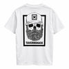 TAVERNSHACK - T-SHIRT BLANC 2 LOGO ORIGINAL NOIR