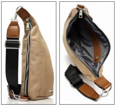 URBANI – SAC EN NYLON – NOIR – CM33291