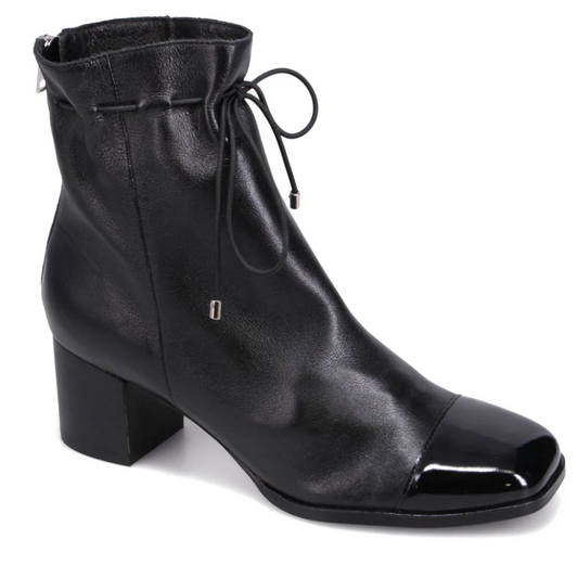 Botte Talon Femme Valina Cuir Noir Patent Django & Juliette Valina (#6)