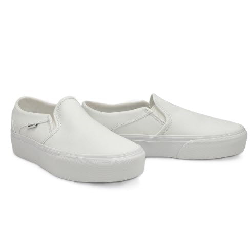VANS – ASHER PLATFORM – VN0A3WMMORG (#397) – TRIPLE BLANC