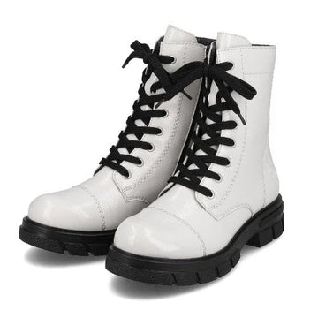 DISPONIBLE EN LIGNE SEULEMENT - RIEKER – BOTTE – Z9122-80 – (#129) – BLANC