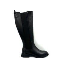 DISPONIBLE EN LIGNE SEULEMENT-Botte Femme Noir Patent Aqua-Flex Zola-95 (#39)