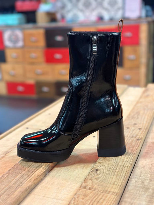 Botte doublée Femme Noir Aquaflex Foxy-97 (#17)