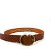 Ceinture en cuir italien perforée B27900 Landes