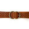 Ceinture en cuir italien perforée B27900 Landes