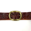 Ceinture en cuir italien embossé B28820 Landes