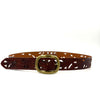 Ceinture en cuir italien embossé B28820 Landes