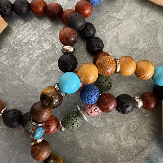 Bracelet Multicolore Perle