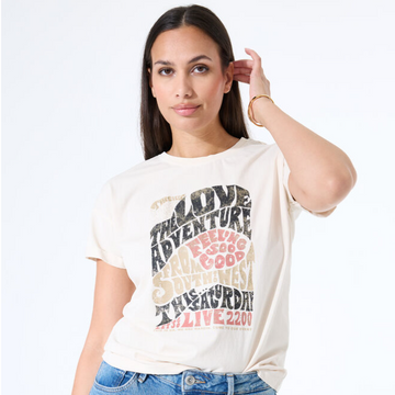 T-shirt Femme Garcia Z0017