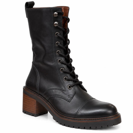 Botte Femme Noir Smooth L'orange Cole-97 (#14)