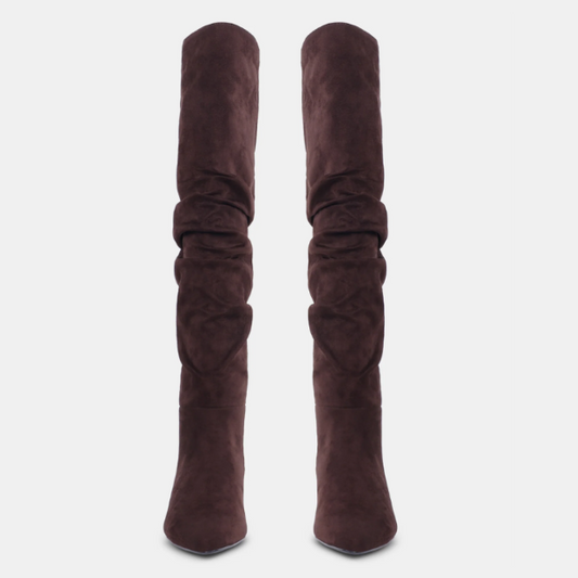Botte Femme Chocolat Steve Madden Content (#169)