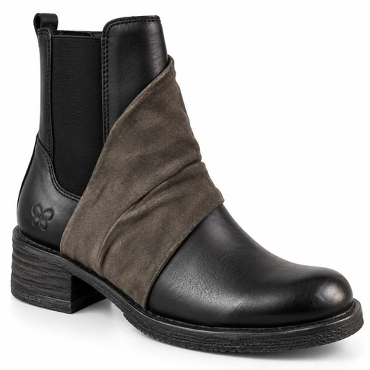 Botte en cuir pour femme FELMINI D533-97 Anilex MArvin/Black grey #19