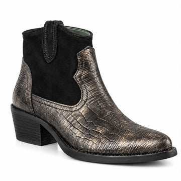 DISPONIBLE EN LIGNE SEULEMENT - Botte style westerne FELMINI D557-81 Chiarro #32