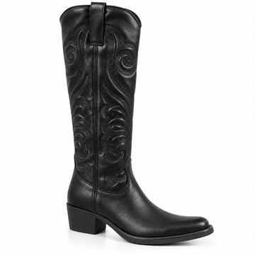 Disponible en ligne seulement - Botte style western FELMINI D559-97 anilex noir #26