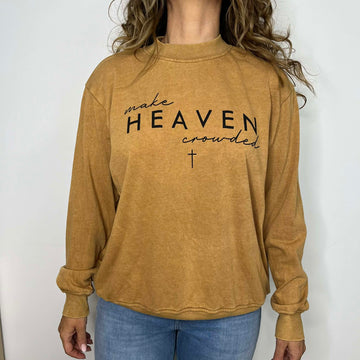 Crew neck Make Heaven Hrt & Luv FV37