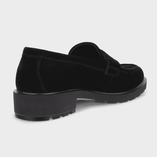 Mocassins en daim Metropole Vienna Ecco 231333-05034 Noir #1228