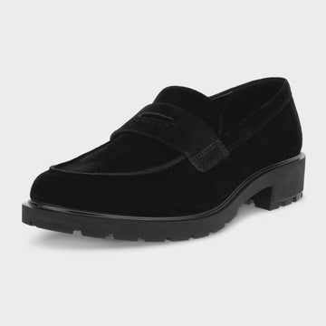 Mocassins en daim Metropole Vienna Ecco 231333-05034 Noir #1228