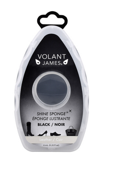 Éponge lustrante noir Volant James #250006