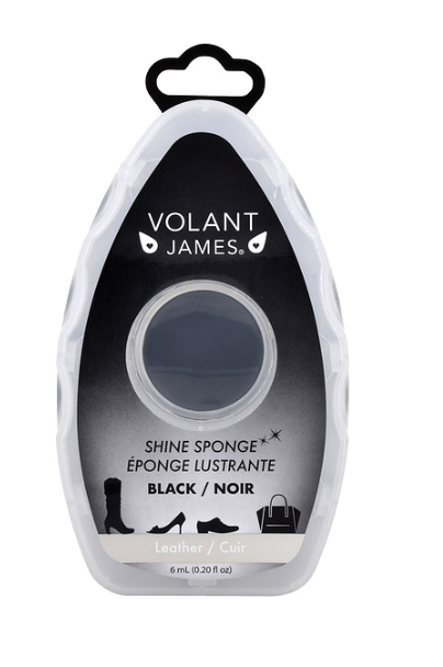 Éponge lustrante noir Volant James #250006