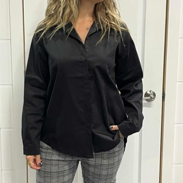 DISPONIBLE EN LIGNE SEULEMENT - ETERNELLE - CHEMISE - FEMME - 4-FW25194-9 - NOIR