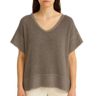 T-shirt Femme Taupe Eternelle 5-SS26167-4