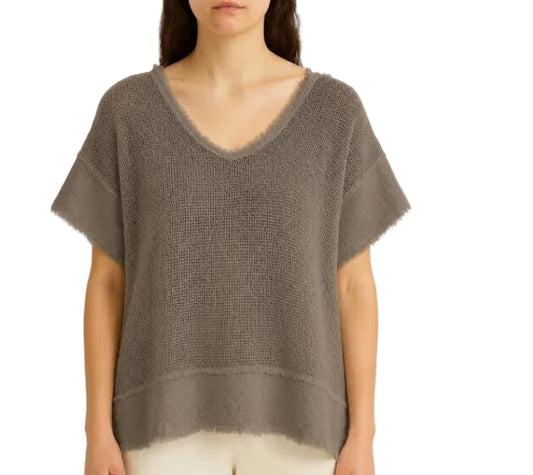 T-shirt Femme Taupe Eternelle 5-SS26167-4