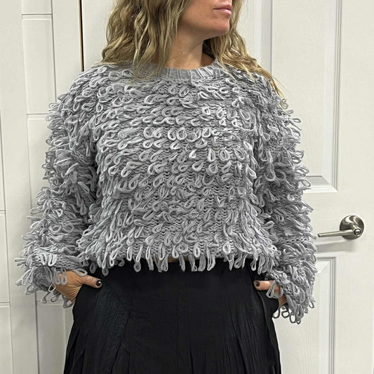 Chandail ML - Femme - Eternelle - 9-FW25164 - gris