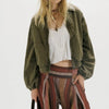 Jacket Birdie Washed FREE PEOPLE F25Jk01706-3304 Olive