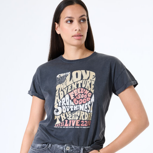T-shirt Femme Garcia Z0017