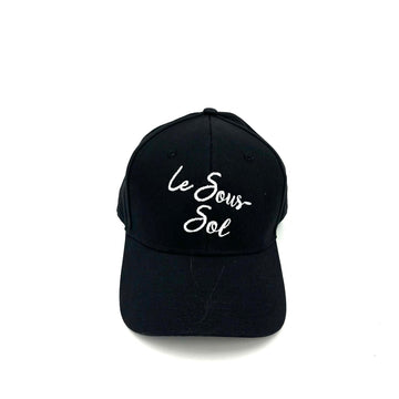 Casquette en Sergé de Coton avec Bride D’Ajustement Le Sous-Sol