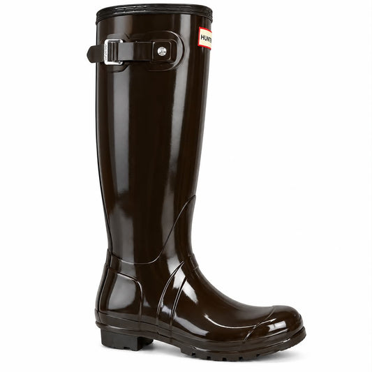 Bottes Original Tall pour femme, brune HUNTER HWT1000RGl