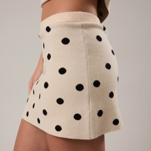 DISPONIBLE EN LIGNE SEULEMENT Jupe Femme Pois Le Lis IWS6340