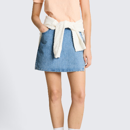 Jupe-Short Femme Denim Tom Tailor 1049753
