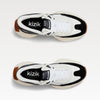 Basket Retro - Kizik - Monaco - WMON2503B (#4) - Blanc/Noir