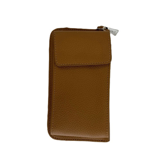 MATHILDE C - SAC CUIR ITALIE - LEONARDO CAMEL