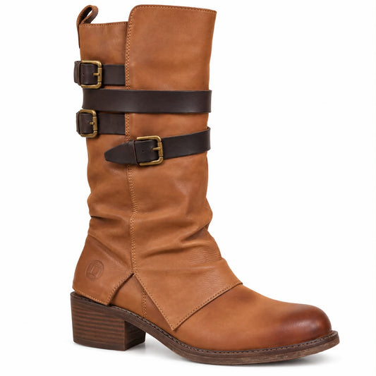 Botte Femme Tan Smooth L'orange Nora-23 (#1)