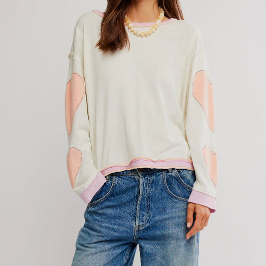 CHANDAIL YOURE A STAR TEE FREE PEOPLE OB1874184-9055 MENTHE