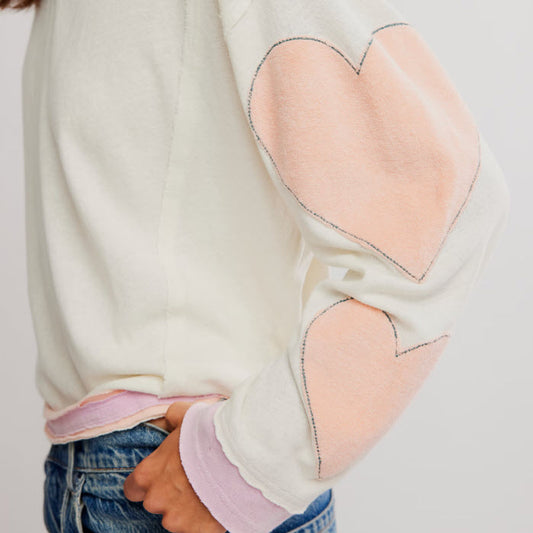 CHANDAIL YOURE A STAR TEE FREE PEOPLE OB1874184-9055 MENTHE