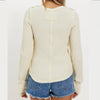 Chandail M.Longue We The Free Lucky Locket Tee FREE PEOPLE OB1934239