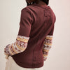 DISPONIBLE EN LIGNE SEULEMENT - CHANDAIL FEMME FREE PEOPLE ALL IN CUFF OB2050517-2250 BRUN