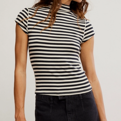 Chandail Femme Rayée Free People OB2307002-0010