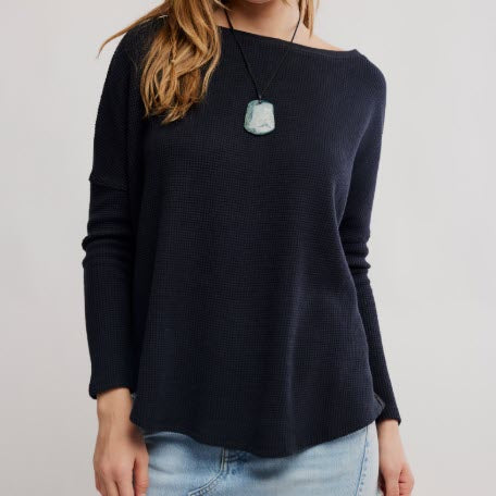 Chandail de type thermal FREE PEOPLE OB2315356-0010 Noir