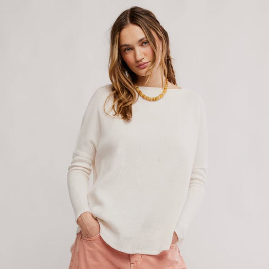 Chandail de type thermal FREE PEOPLE OB2315356-1103 Blanc