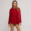Chandail de type thermal FREE PEOPLE OB2315356-6600 Rouge