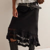 Jupe Lost Lover FREE PEOPLE OB2339237-0010 Noir