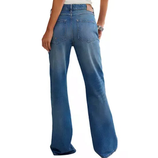 Jeans We The Free West Relaxed - Free People - OB2339575-5413